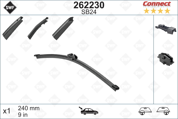 Lamela stergator 262230 SWF